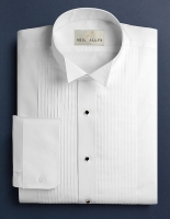 Wing Collar Tuxedo Shirt